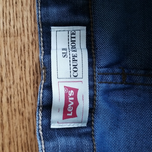 (14) Levi's Youth Slim Straight Fit Denim Jeans Unisex Western Farmhouse Modern - Picture 3 of 7